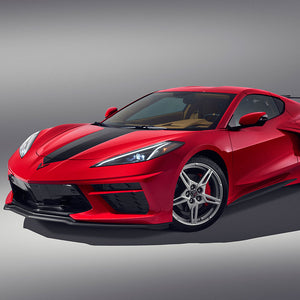 2020 C8 Corvette Stingray Ground Effects Package, Black, Coupe Or Convertible, Without Z51 Option