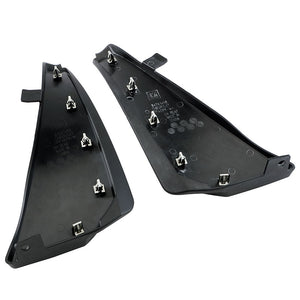 2020 C8 Corvette Stingray Rear Splash Guards, Black, Coupe or Convertible, Set Of Two