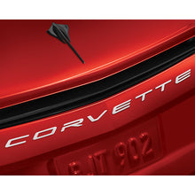 Load image into Gallery viewer, 2020 C8 Corvette Stingray Rear Emblem, Corvette Script, Arctic White
