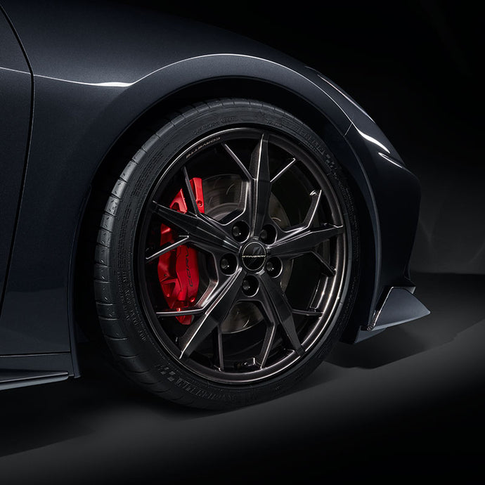 2020 C8 Corvette Stingray 20 Inch Black Rear Wheel, Aluminum 5-Trident Spoke, 20 X 11, Single