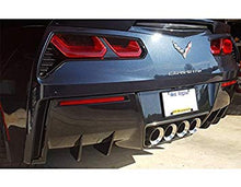 Load image into Gallery viewer, Corvette C7 Z06 Grand Sport Stingray Rear Diffuser Fins - Custom Painted / Carbon Fiber
