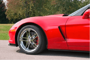 Corvette C6 Z06 Widebody Fenders for Stock Base Model Bumper 2005 - 2013