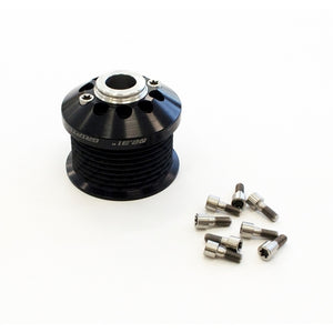LSA Griptec Upper Pulley Kit, 2.45" With 10 Bolt Hub
