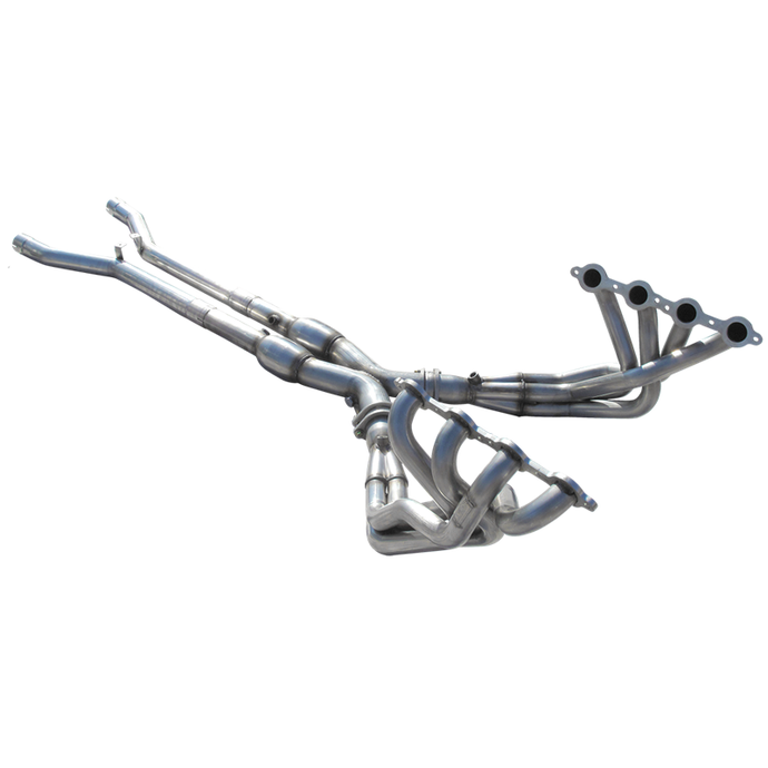 American Racing Headers, With Cats, 2009-13 Corvette C6