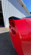 Load image into Gallery viewer, 2005 - 2013 Corvette C6 ZR1 Style Carbon Fiber HydroGraphics Spoiler - ABS Plastic
