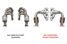 Load image into Gallery viewer, Fabspeed Porsche 991 Carrera Sport Headers (2012-2016)
