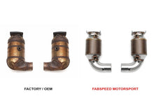 Load image into Gallery viewer, Fabspeed Porsche 991 Turbo / Turbo S Sport Catalytic Converters (2013-2016)
