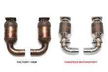 Load image into Gallery viewer, Fabspeed Porsche 997.2 Turbo / Turbo S Sport Catalytic Converters (2010-2012)
