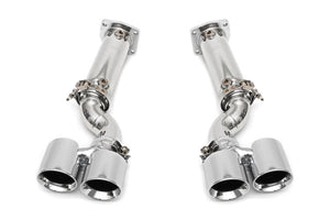 Fabspeed Porsche 997 Turbo Muffler Bypass Exhaust System (2006-2009) - FS.POR.997T.MBSCP