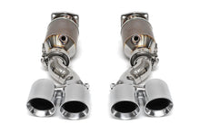 Load image into Gallery viewer, Fabspeed Porsche 997 Turbo Muffler Bypass Exhaust System (2006-2009) - FS.POR.997T.MBSCP

