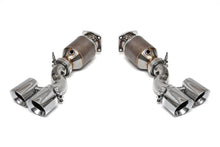 Load image into Gallery viewer, Fabspeed Porsche 997 Turbo Muffler Bypass Exhaust System (2006-2009) - FS.POR.997T.MBSCP
