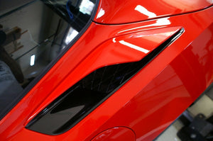 2014-2019 C7 Corvette Stingray Z06 Grand Sport Custom Painted Rear Quarter Panel Intake Ducts