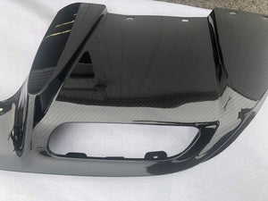 2005 -2013 Corvette C6 Carbon Fiber HydroGraphics / Painted Rear Diffuser Valence