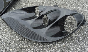 2005 - 2013 Corvette C6 Carbon Fiber HydroGraphics Custom Painted Headlight Headlamp Bezels