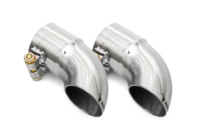 Fabspeed Porsche Competition Slip-On Turndown Tips (2.375" / 60.3 mm ID) - Fabspeed Exhausts Only