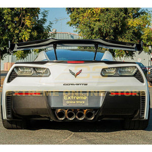 Corvette C7 Carbon Fiber Rear Bumper Diffuser