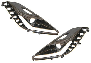 2014 - 2019 C7 Corvette Carbon Fiber Headlight Bezels
