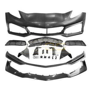 Corvette C7 ZR1 Conversion Front Bumper Kit and Splitter