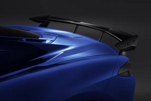 2020-2021 Corvette C8 High Wing Spoiler - OEM GM Carbon Flash Metallic