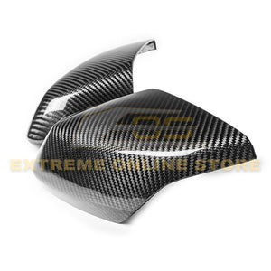 2020+ Corvette C8 Carbon Fiber Side Exterior Mirror Overlay Covers EOS