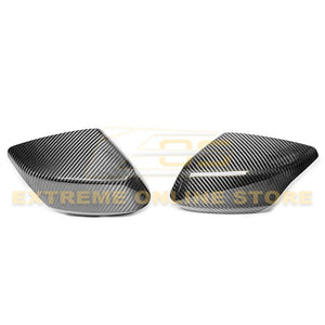 2020+ Corvette C8 Carbon Fiber Side Exterior Mirror Overlay Covers EOS