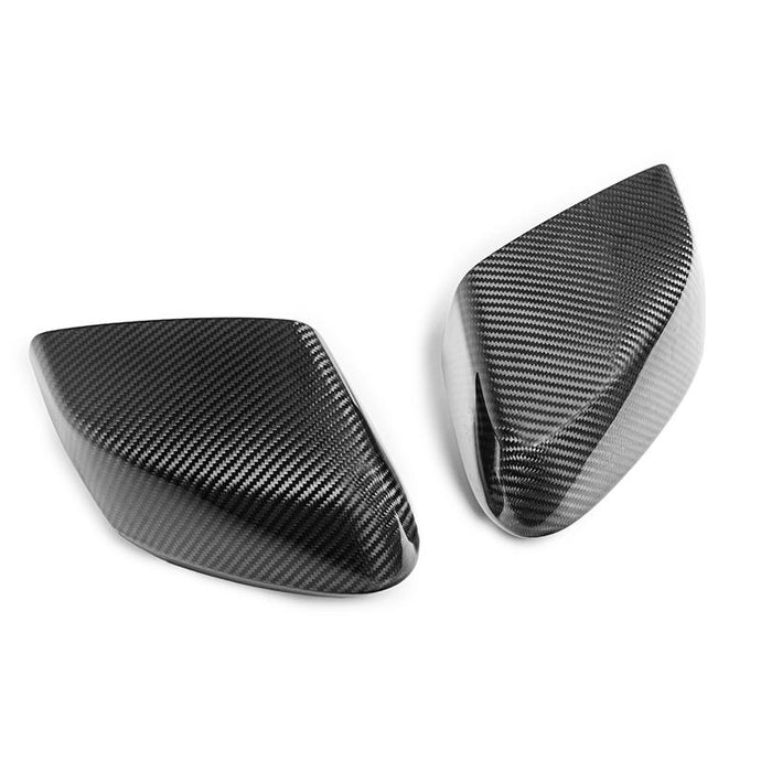 2020+ Corvette C8 Carbon Fiber Side Exterior Mirror Overlay Covers EOS