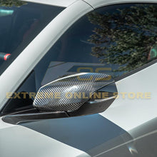 Load image into Gallery viewer, 2020+ Corvette C8 Carbon Fiber Side Exterior Mirror Overlay Covers EOS
