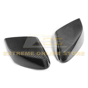 2020+ Corvette C8 Carbon Fiber Side Exterior Mirror Overlay Covers EOS