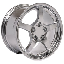 Load image into Gallery viewer, Fits Corvette Wheel C5 Rim - CV05 DD 18x9.5 Chrome Corvette Rim
