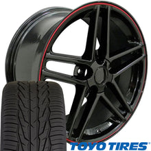 Load image into Gallery viewer, Fits Corvette Wheels And Tires Redline CV07A 17x9.5 Corvette Rims And Tires Extenza

