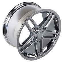 Load image into Gallery viewer, Fits Corvette Wheels C6 Z06 Rims CV07A Chrome 18x9.5/17x9.5 Staggered
