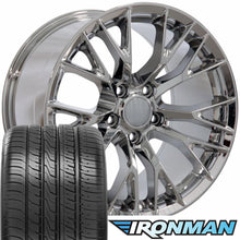 Load image into Gallery viewer, CV22B Fits 18x85 Corvette C7 Z06 Wheels And Tires Ironman Gen3
