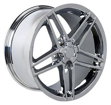 Load image into Gallery viewer, Fits Corvette Wheels And Tires Chrome CV07A 17x9.5 Corvette Rims And Tires Extenza
