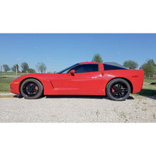 Load image into Gallery viewer, Fits Corvette Wheels C6 Z06 Rims CV07A Black 18x9.5/17x9.5 Staggered
