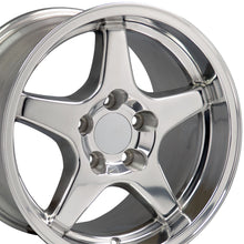 Load image into Gallery viewer, Fits Corvette ZR1 Rims CV01 Polished Corvette Wheels 17x11/17x9.5 Staggered
