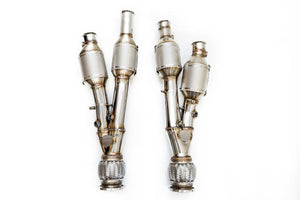 Fabspeed Lamborghini Aventador SVJ Sport Catalytic Converters - FS.LAM.AVRSVJ.SC