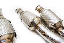Load image into Gallery viewer, Fabspeed Lamborghini Aventador SVJ Sport Catalytic Converters - FS.LAM.AVRSVJ.SC
