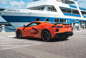 2020-22 Corvette C8 CORSA Exhaust (W/O FactoryNPP) 3.0 IN CAT-BACK Quad 4.5 IN Tips Multiple Options