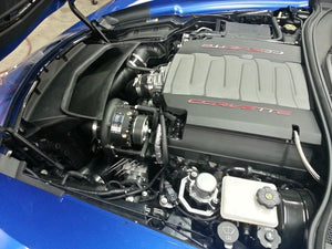 ECS C7 Corvette Supercharger Novi 1500 Kit 14 Non-Z51 Wet Sump Black - East Coast Supercharging