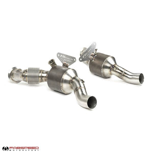 Fabspeed Ferrari F8 Tributo Sport Catalytic Converters (2020+)