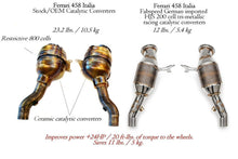 Load image into Gallery viewer, Fabspeed Ferrari 458 Italia Sport Catalytic Converters
