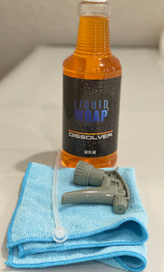 Liquid Dip Wraps Dissolver Peelable Paint Remover Spray Bottle Removes Dip from Your Car Wheels Exterior Painted Surfaces