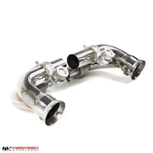 Load image into Gallery viewer, Fabspeed Porsche 997.2 GT3 / GT3 RS Side Muffler Bypass Pipes (2010-2011)

