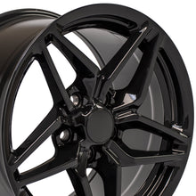 Load image into Gallery viewer, Fits Corvette C7 ZR1 Rims CV31 17x9.5 Black Corvette Wheels CV31 SET
