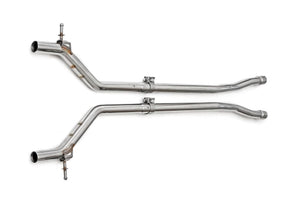 Fabspeed Porsche 970 Panamera V6 Resonator Bypass Pipes (2010-2016) - FS.POR.970V6.XP