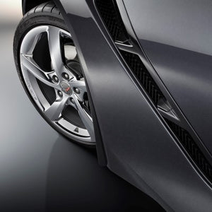 Corvette C7 Z06 Grand Sport Stingray Splash Guards 4Pc Front and Rear OEM GM - Custom Painted - Carbon Fiber