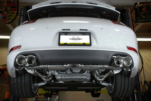 Fabspeed Porsche 991 Carrera Deluxe Quad-Style Tips (NON-S / NON-PSE) (2012-2016)