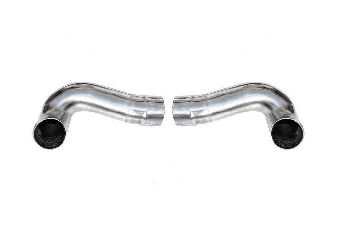 Fabspeed Porsche 997.2 Carrera Side Muffler Bypass Pipes (2009-2012)