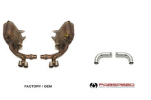 Load image into Gallery viewer, Fabspeed Porsche 997 Carrera Muffler Bypass Pipes (2005-2008)

