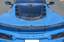 Load image into Gallery viewer, For 20-Up Corvette C8 Coupe Factory Style CARBON FIBER Rear Lower Window Trim
